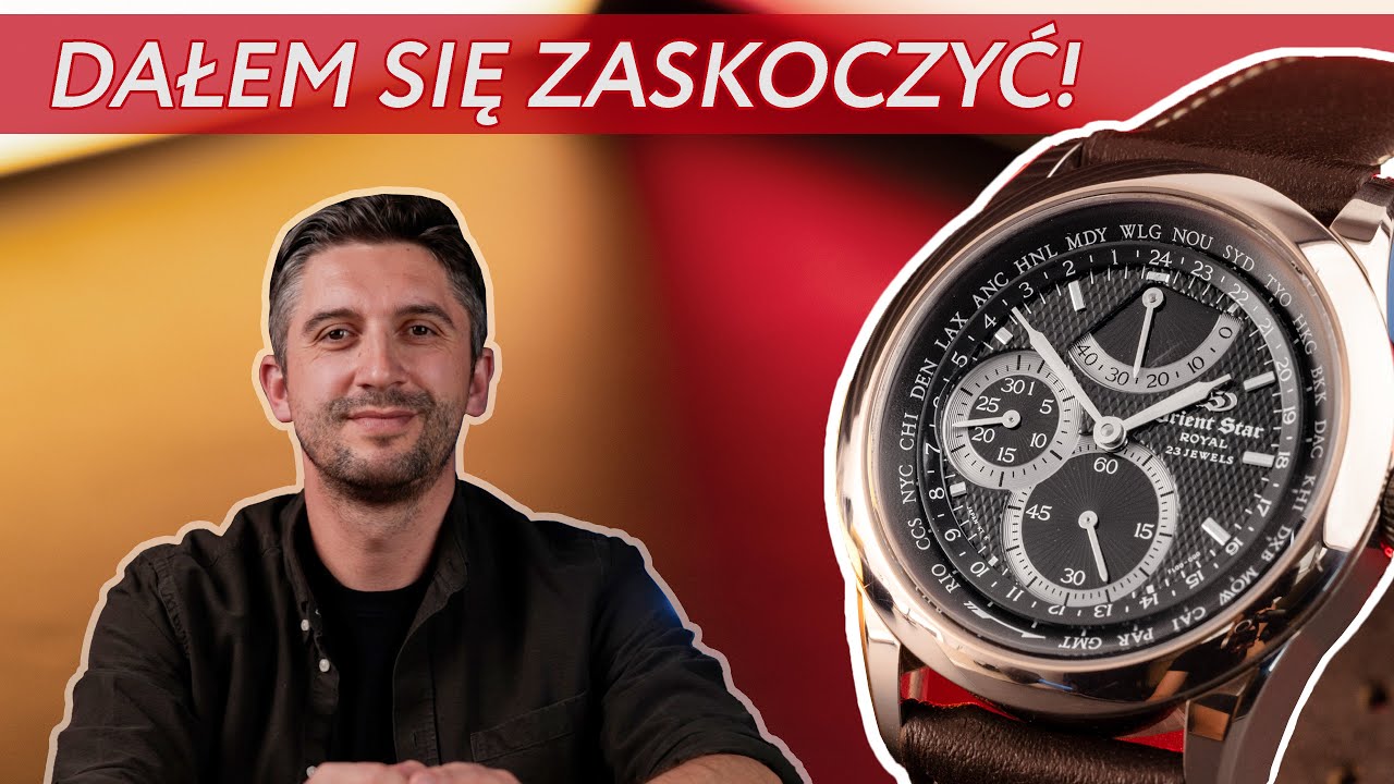Nadal można znaleźć zegarkowe perełki!  ROYAL ORIENT WORLD TIME