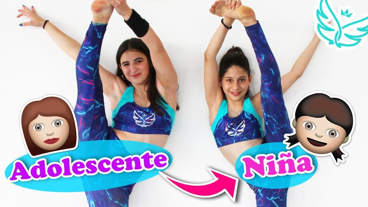 👧 NIÑA vs ADOLESCENTE 👩 en ESCUELA de GIMNASIA ACROBACIA DANZA | Grupo SILFIDES