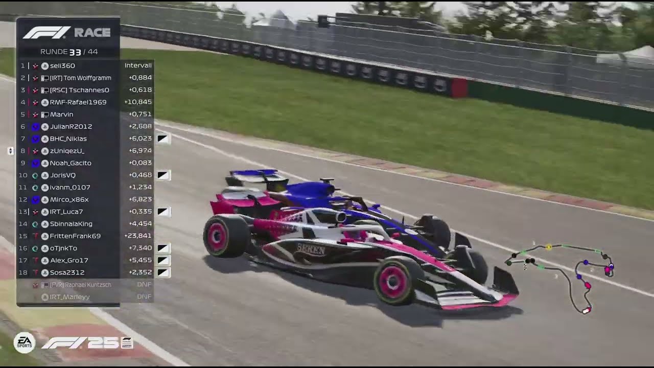 F1 25 / GFE Championship Event / Finalrunde 4 / Rennen / Großer Preis von Belgien #2