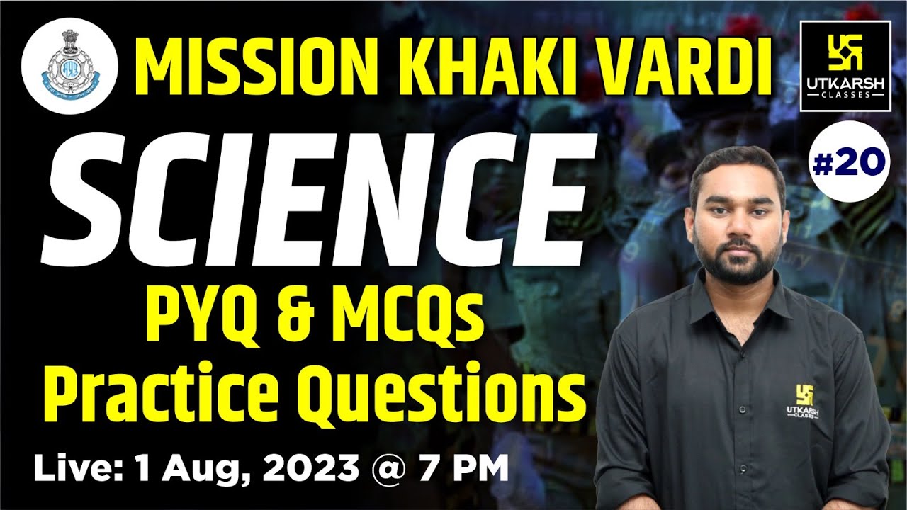 MP SI & Constable Exams | Science #20 | PYQ & MCQs Practice Questions | Ramendra Sir