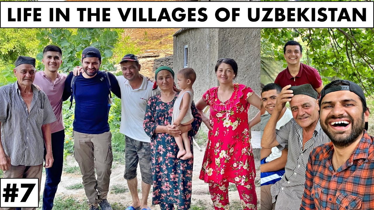 LIFE IN THE VILLAGES OF UZBEKISTAN - Yaha Bhi Sab Desi hai 😄