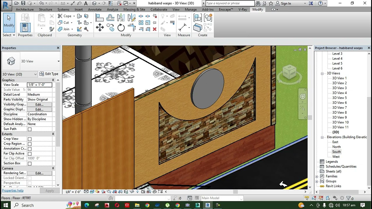 Revit Class 5 In Pashto