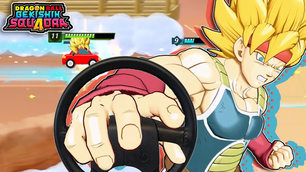 Bardock Is The Drift King Of Dragon Ball Gekishin Squadra!