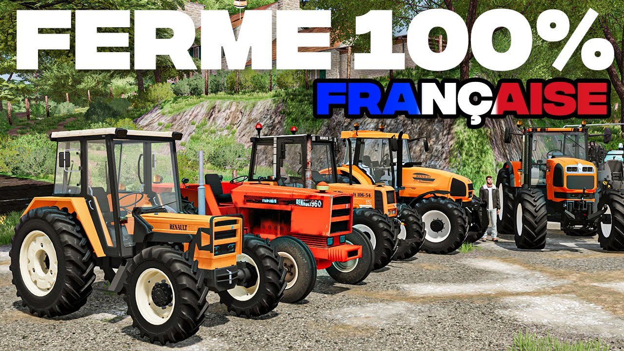 Créer une FERME 100% FRANÇAISE sur Farming Simulator 22, c'est possible ?