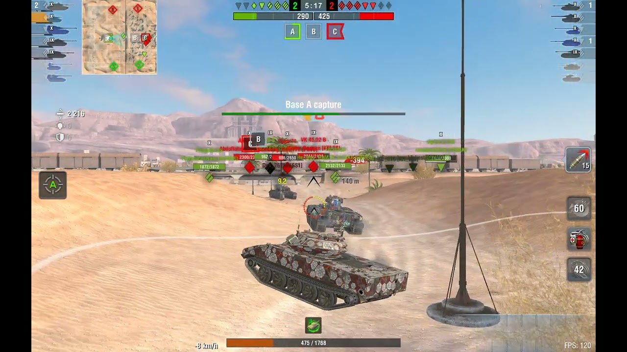 Desert Sands • Sheridan • World of Tanks Blitz