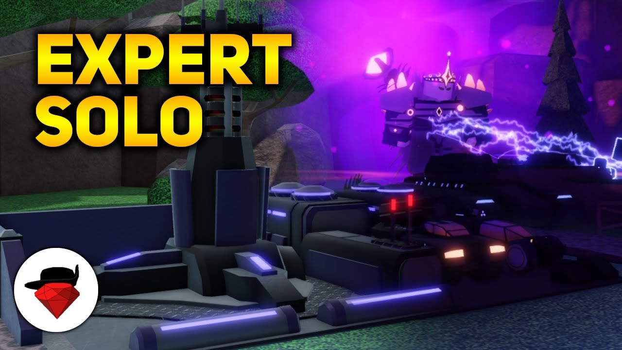 Beating the NEW Expert Solo (With 5-X Recon) | Tower Blitz [ROBLOX]