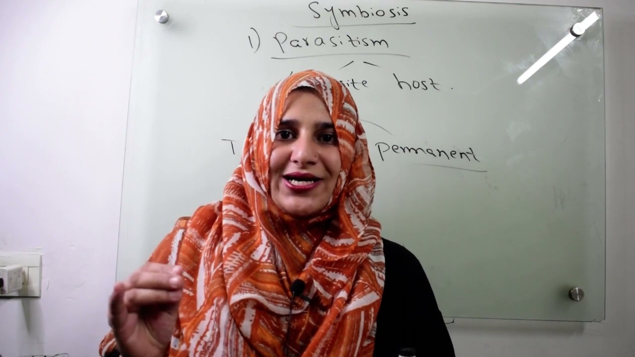Class 10||Chp#8||Symbiosis,Parasitism.
