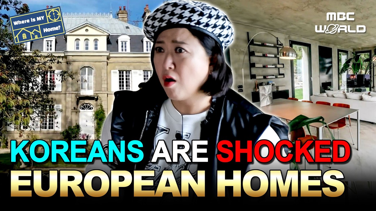[HOME TOUR] Koreans React to Luxury Homes in France & Italy!?🏡 #Europe #HomeTour