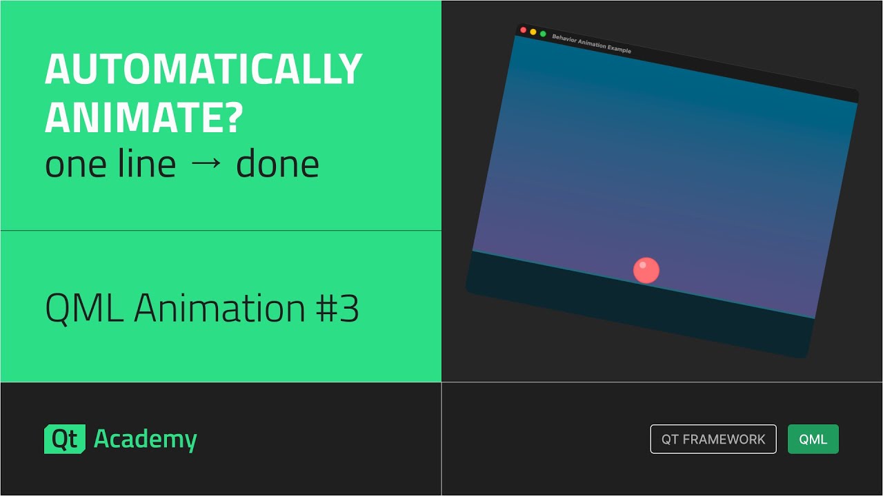 Trigger Animations Automatically? | QML Animation #3