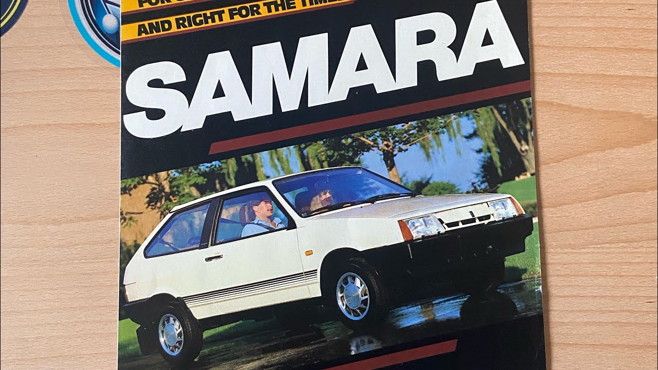 1988 Lada Samara Brochure Review &mdash; A Look Back at the Soviet Hatchback Classic