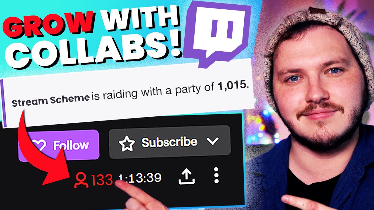 How To GROW On Twitch With Collabs In 2021!
