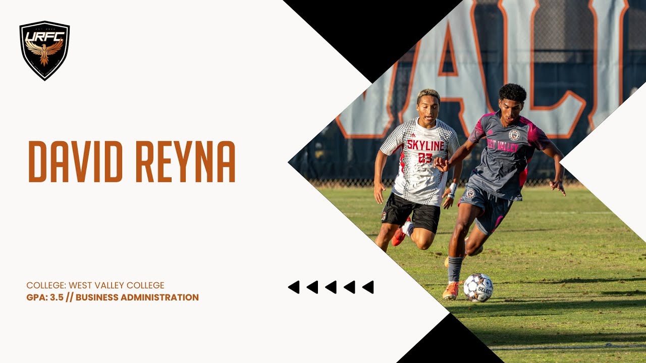 David Reyna -  West Valley College - GPA 3.5 - Sophomore ( Transfer Ready - Fall 2026 )
