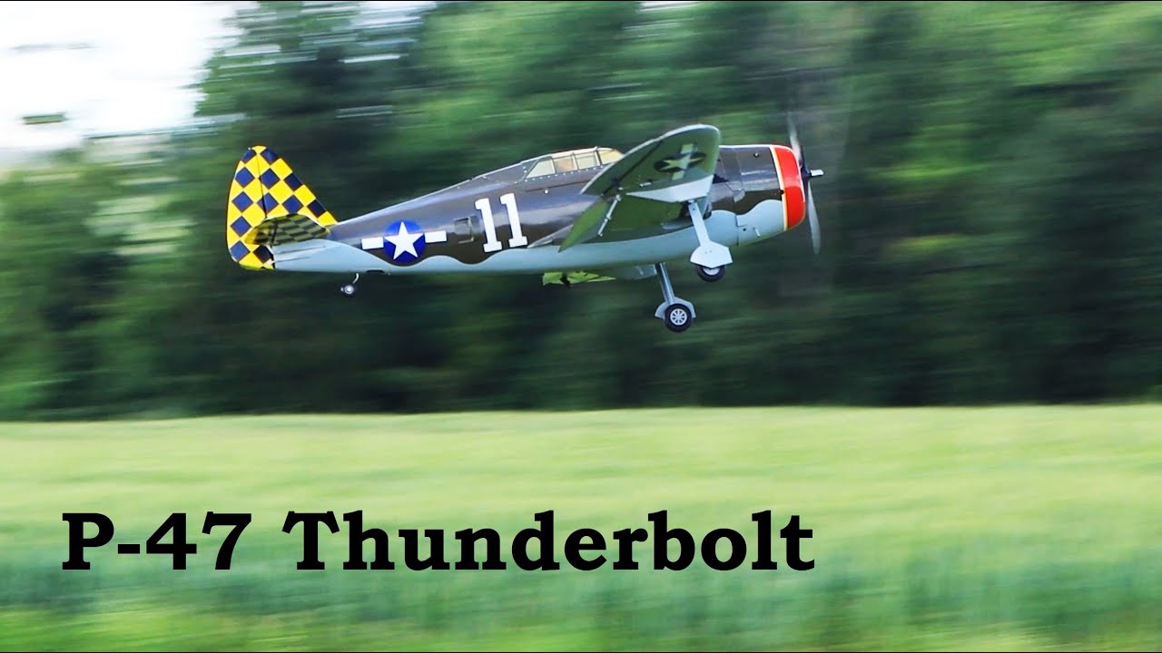 Hangar 9 Thunderbolt P-47 