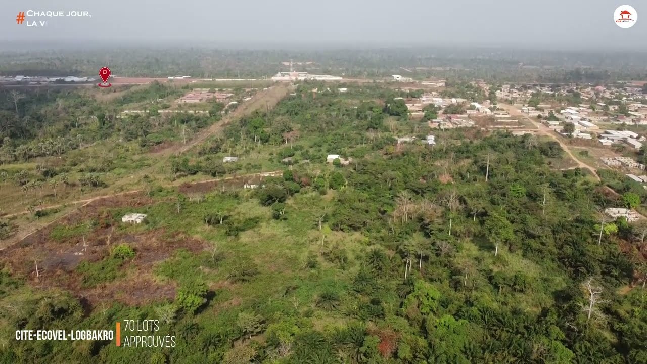 TERRAINS EN VENTE ( YAMOUSSOUKRO - CITE-ECOVEL-CI LOGBAKRO ) || KLA CONSTRUCTION & ECOVEL-CI
