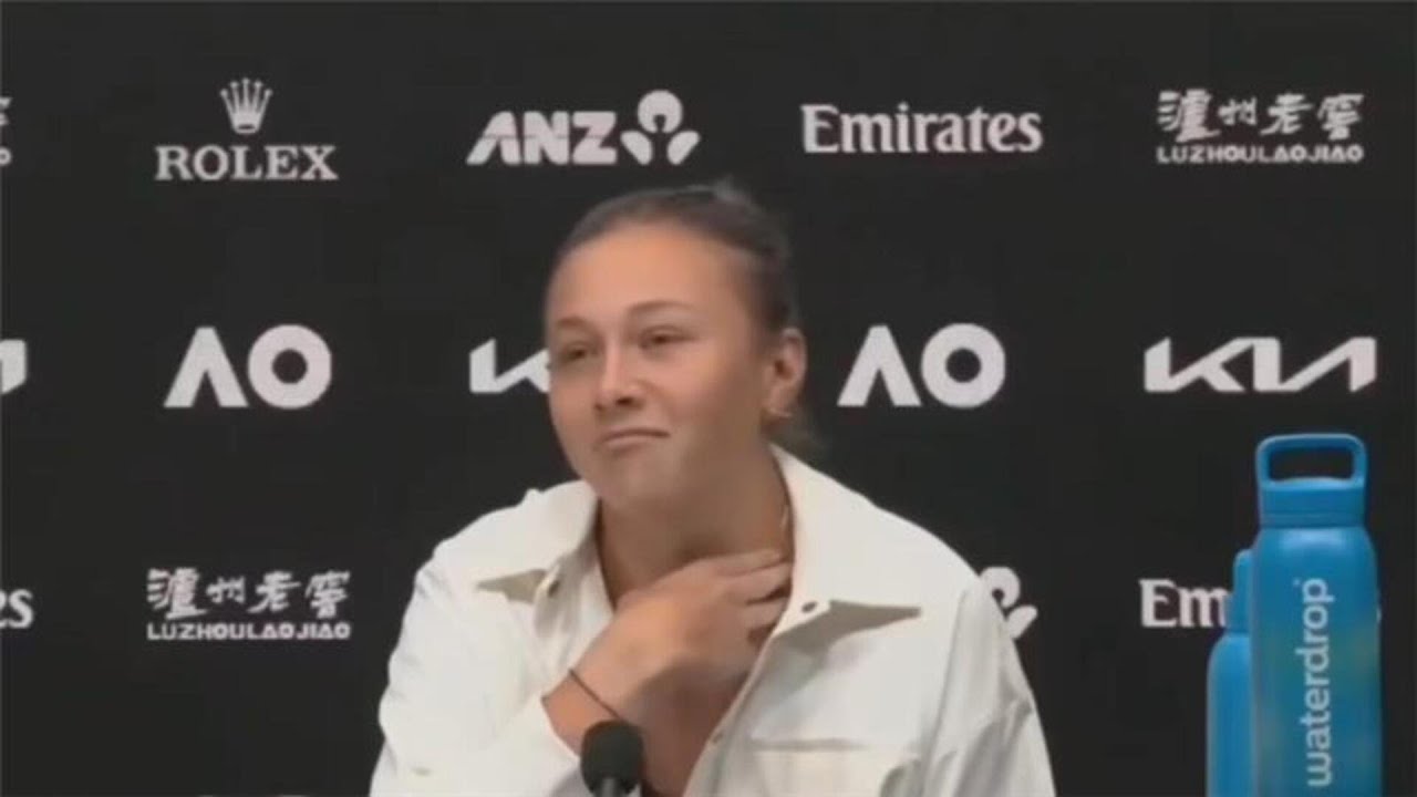 &lsquo;Aced that&rsquo;: US tennis player shuts down reporter&rsquo;s &lsquo;politics-infected&rsquo; question
