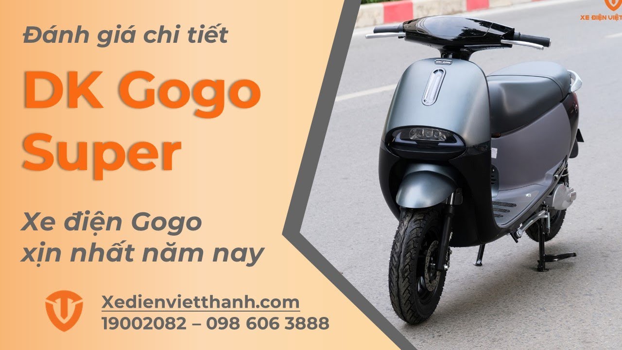 [Review] Đánh Giá Xe Máy Điện DK Gogo Super Chi Tiết Nhất