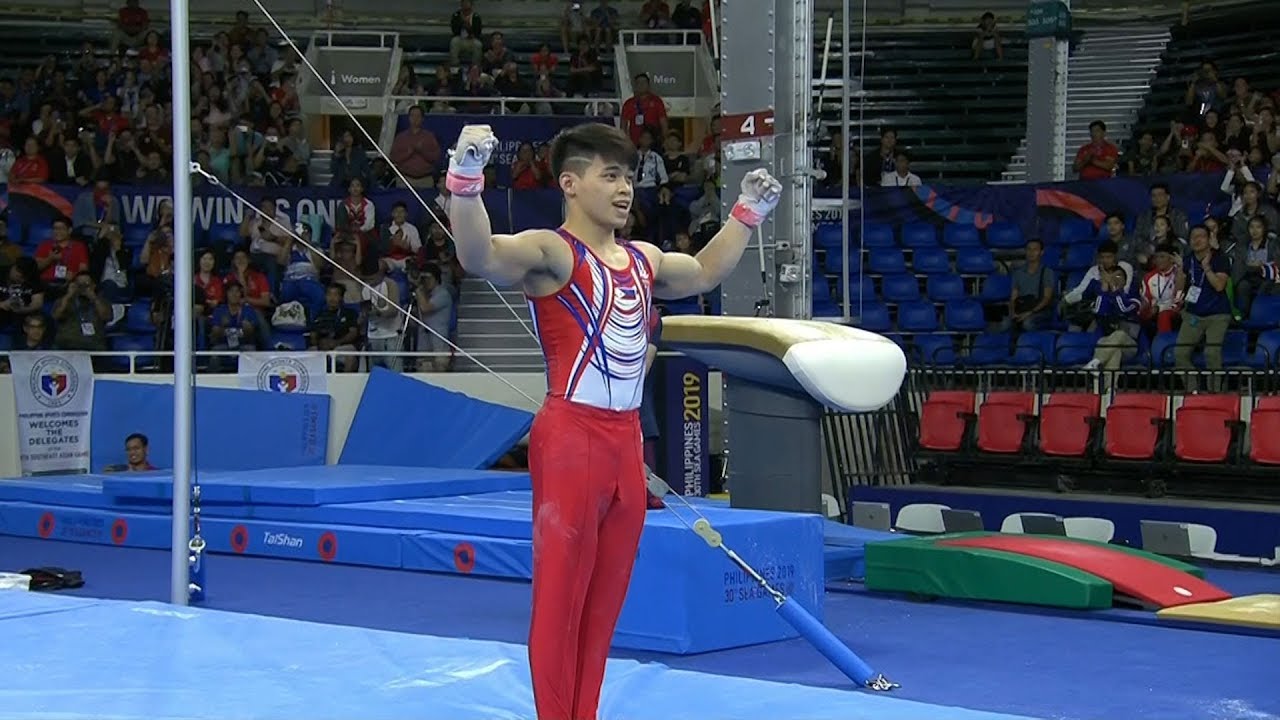 Carlos Yulo concluded his SEAG stint with a silver medal finish in horizontal bar | 2019 SEA Games