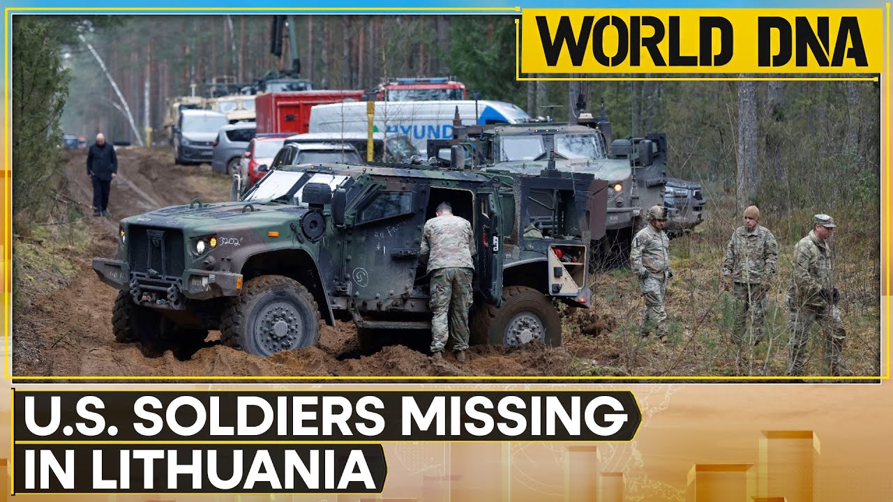 Mysterious Case Of 4 US Army Soldiers Missing In Lithuania, Search Underway | World DNA | WION