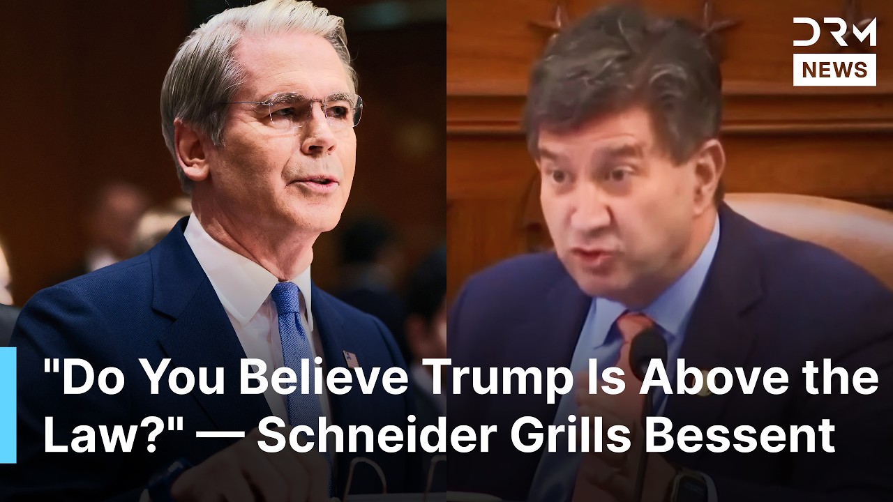 HEATED CLASH: Rep. Schneider and Bessent Spar Over IRS Audit Immunity, Trump Tax and Iran | AC1N
