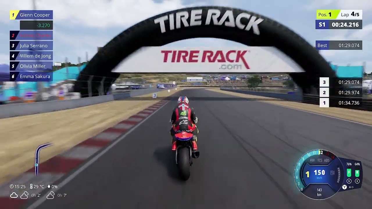 Ride 6 Career Mode: Never forget your first time, Race 4.