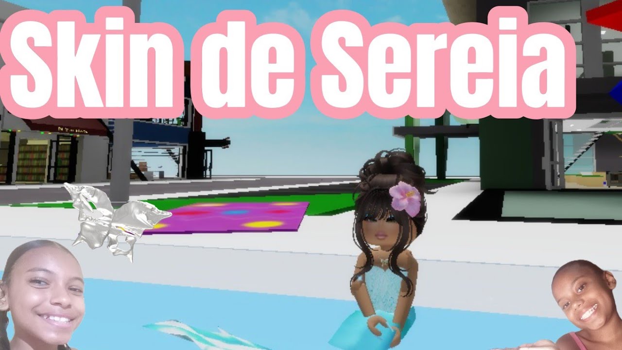 Fazendo uma skin de Sereia 🧜‍♀️bem bonita 