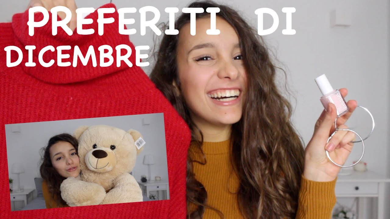 PREFERITI DI DICEMBRE♡ || Iris Ferrari
