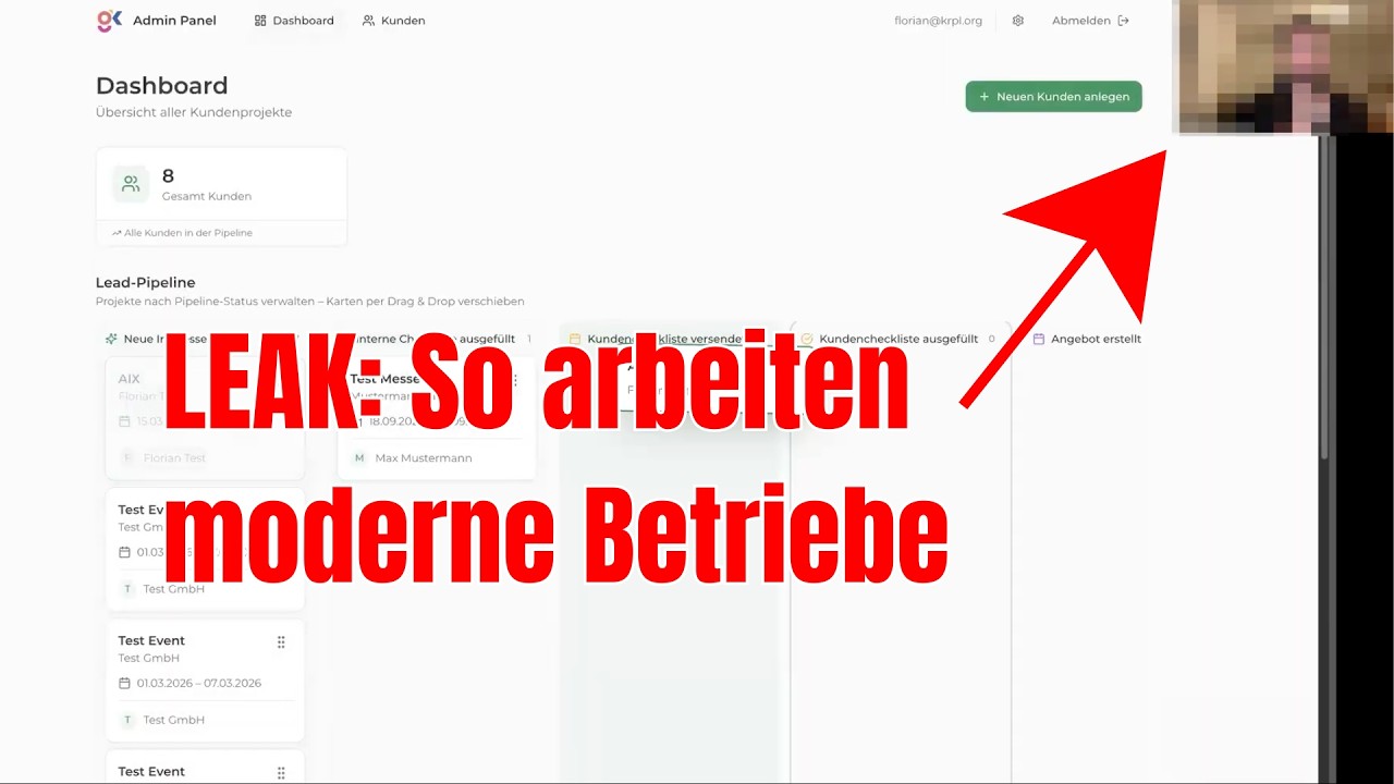 So läuft Projektmanagement ohne Stress (Leak mit Kunde)