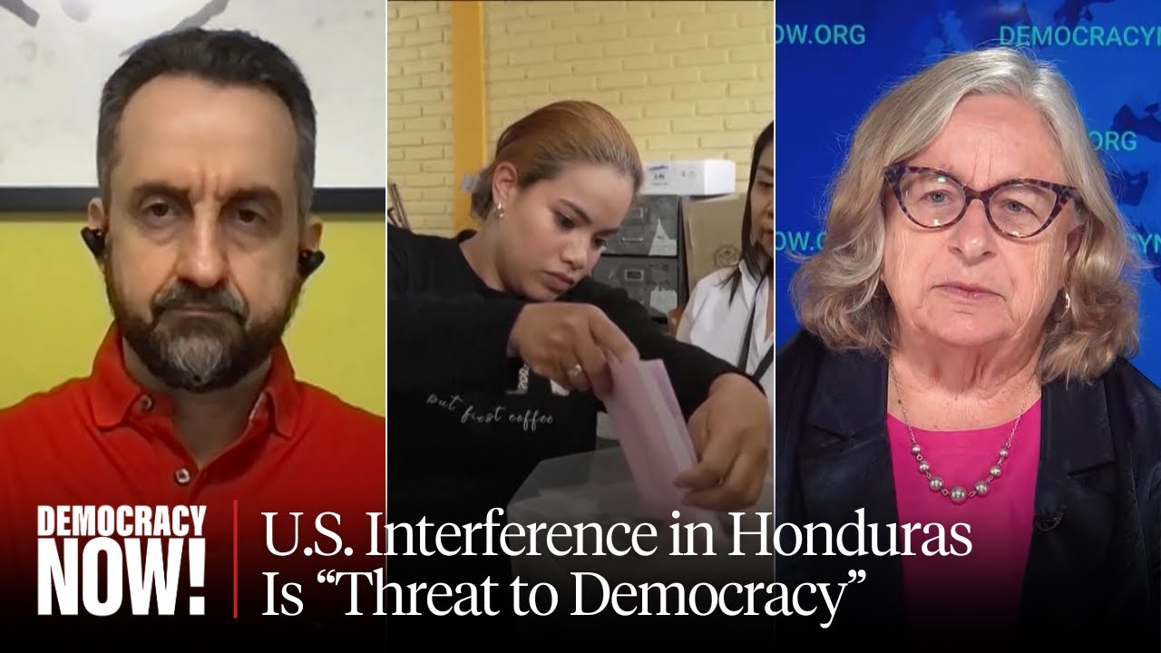 Trump Meddles in Honduran Election & Vows to Pardon Ex-President Jailed in U.S. for Drug Trafficking