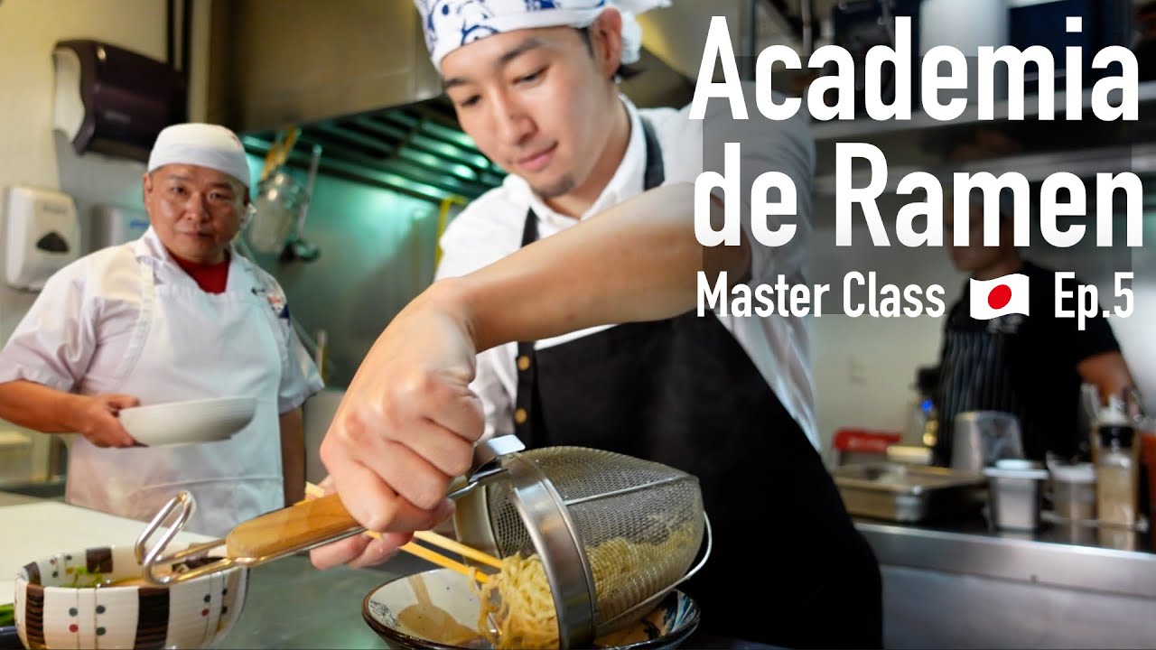 Fui a aprender auténtico Ramen, Academia de Ramen, Master Class #Ep.5 | Cocina Japonesa Con Yuta