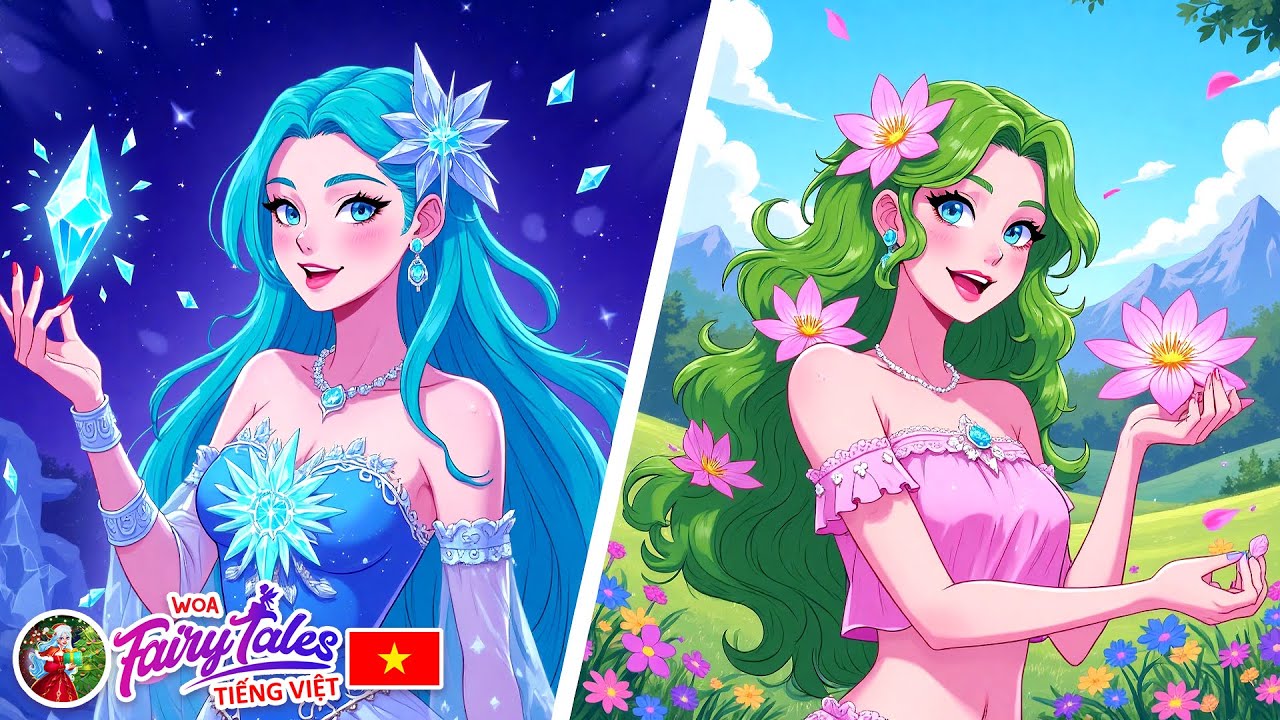 Khi nữ hoàng Mùa Xuân và Băng Giá trở thành hai chị em 👸 Truyện Hay Mỗi Ngày