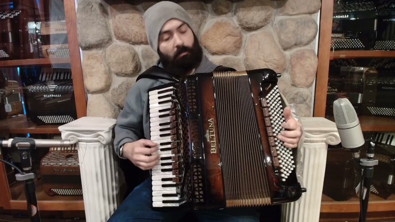 NEW Cognac Beltuna Spirit IV Luxury Edition Piano Accordion LMMH 41 120 $14999