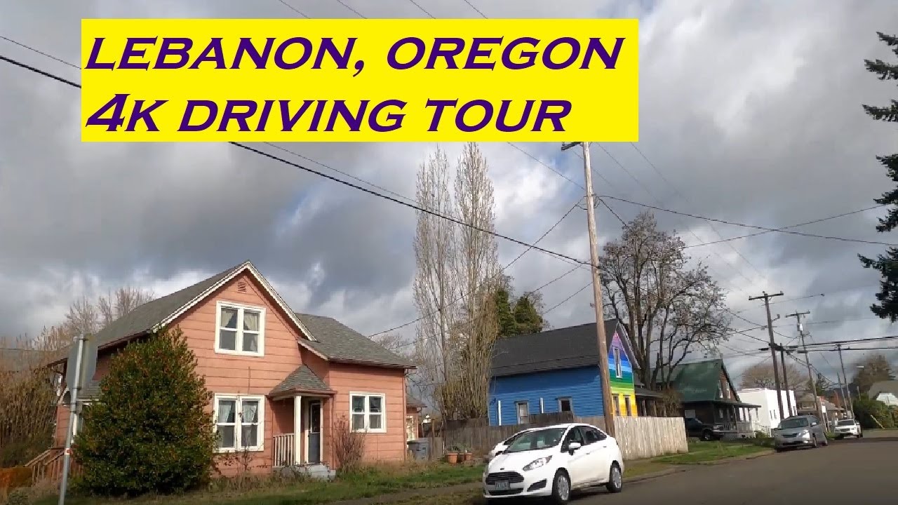 Lebanon, Oregon | 4k Driving Tour |  Dashcam
