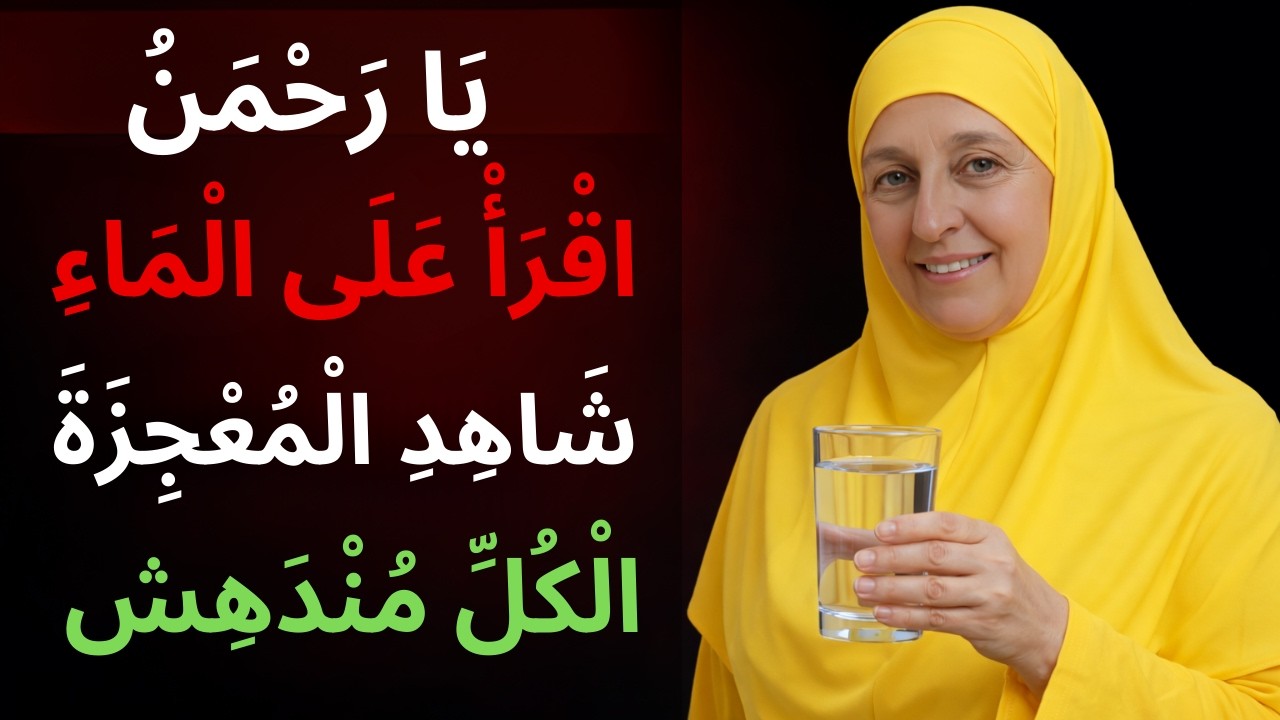 الوظيفة القوية للرزق والبركة يا رحمن، يا عزيز، يا كريم د. هيفاء يونس