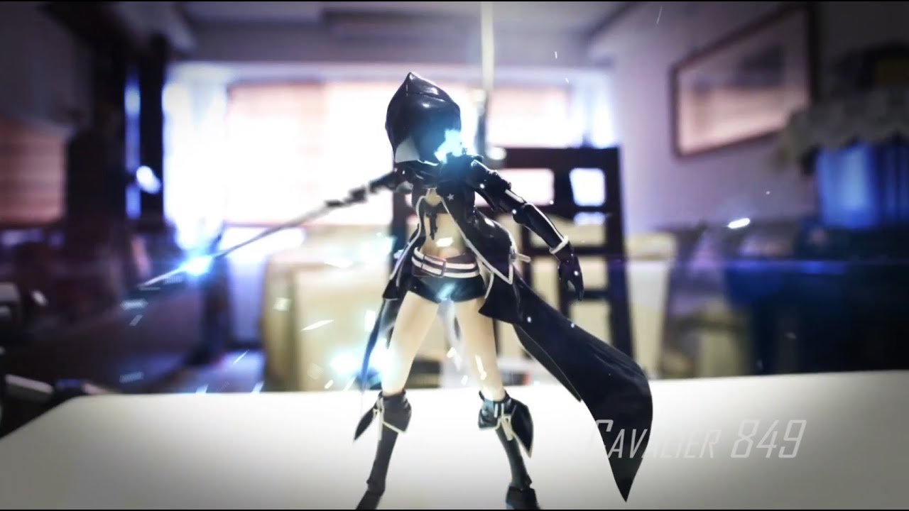 Black Rock Shooter failed scene(Stop Motion Animation)黑岩射手 逐格動畫 失敗片段