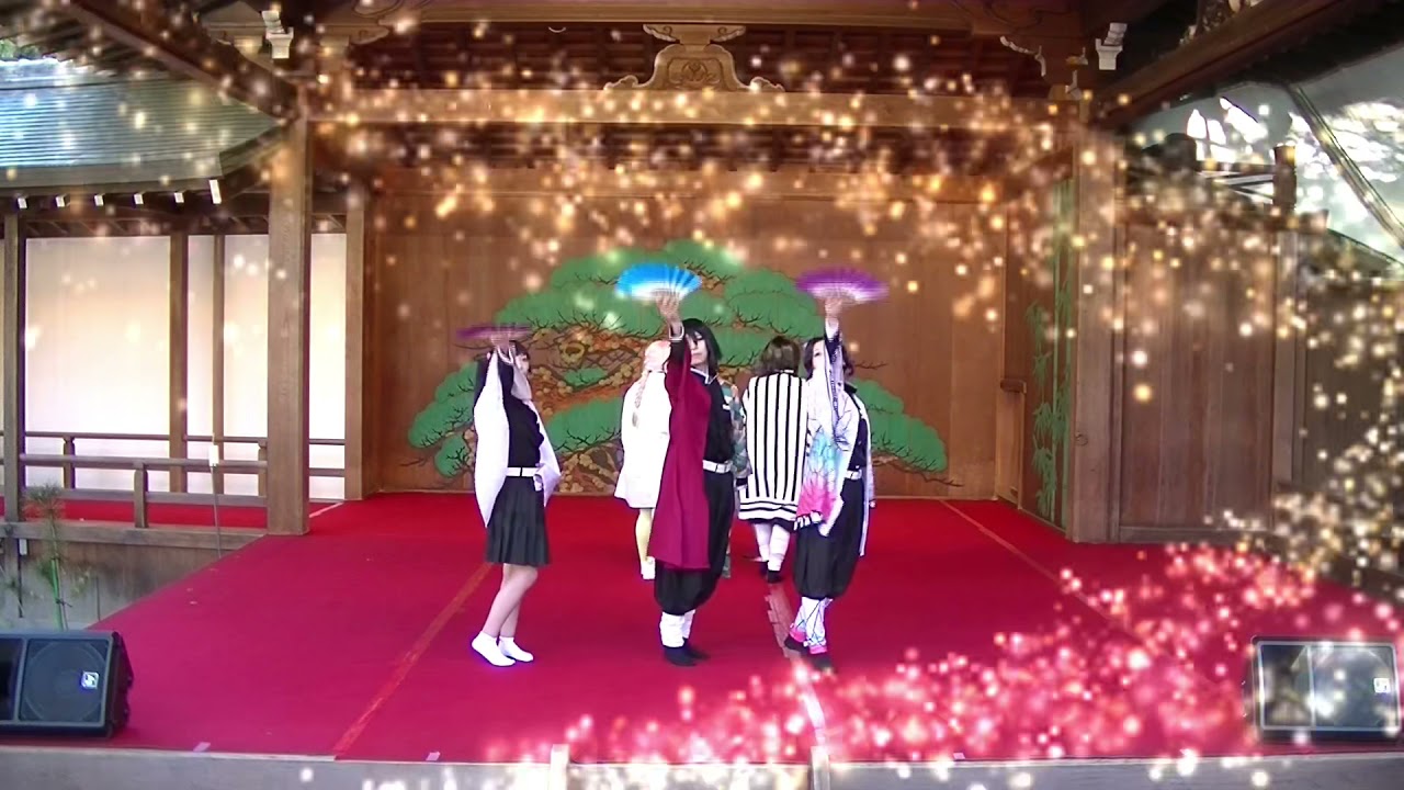 【コスプレ　鬼滅の刃】和楽器バンド【千本桜】踊ってみた　パフォーマンスステージ