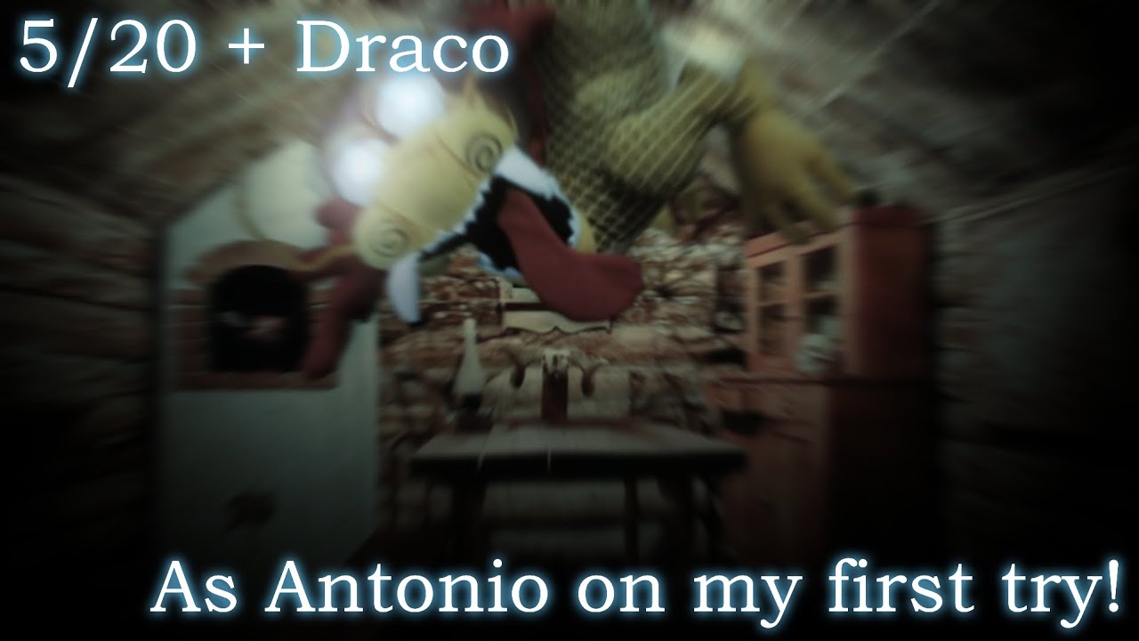 Five Nights with Froggy: Alternate Edition - C.N 5/20 + Draco as Antonio on my first try (Deathless)