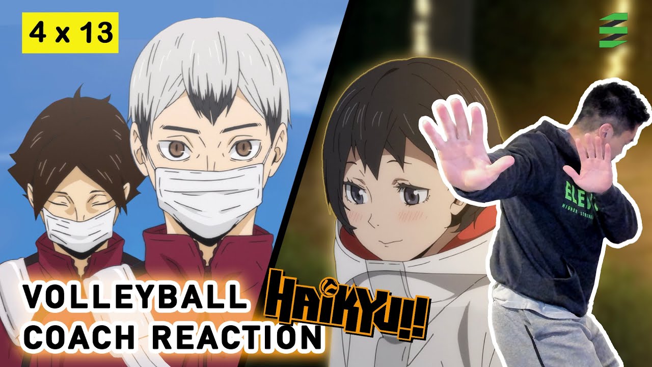 Volleyball Coach Reacts to HAIKYUU S4 E13 - Karasuno meets Inarizaki at Spring Tournament