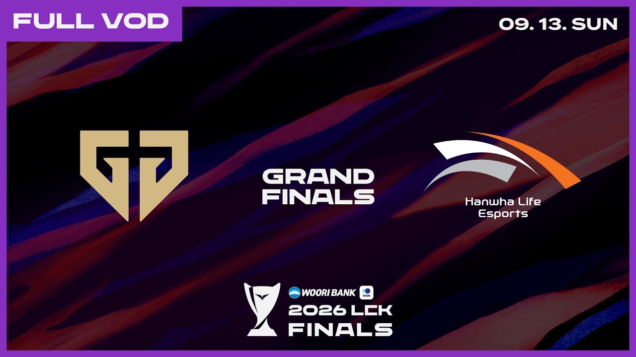 GEN vs HLE | 2026 Wooribank LCK Grand Finals