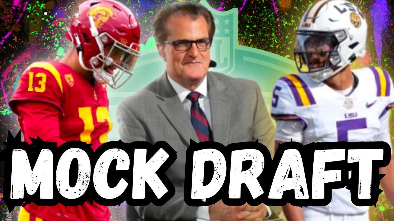 2024 NFL Mock Draft (Mel Kiper 2.0) | 2024 Dynasty Fantasy Football Landing Spots ESPN MOCK