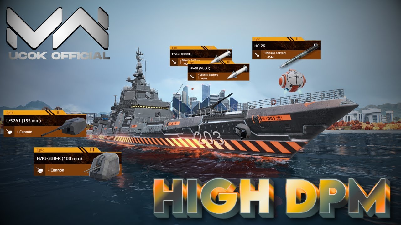 CN DDG-203 Kylin - 850/ Artcoin ⚓ Complete Package Of Destroyer From Chinese 🇨🇳| Modern Warships