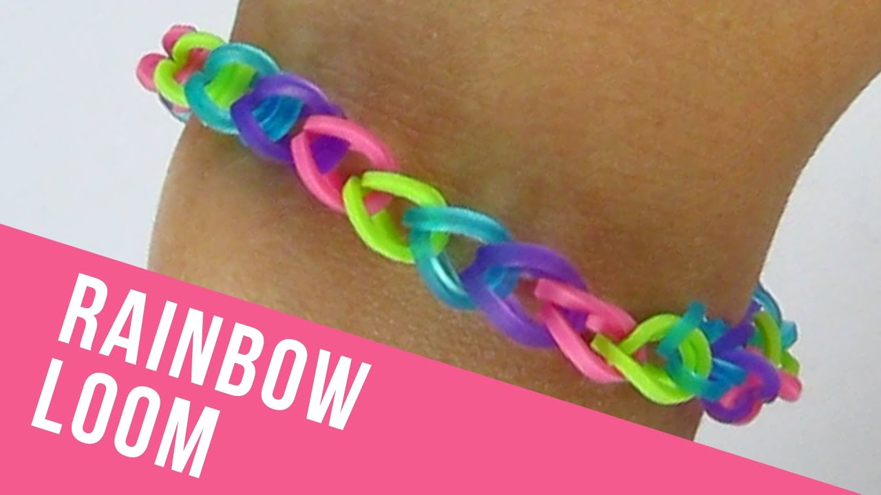 How To Make a Basic Rainbow Loom Bracelet