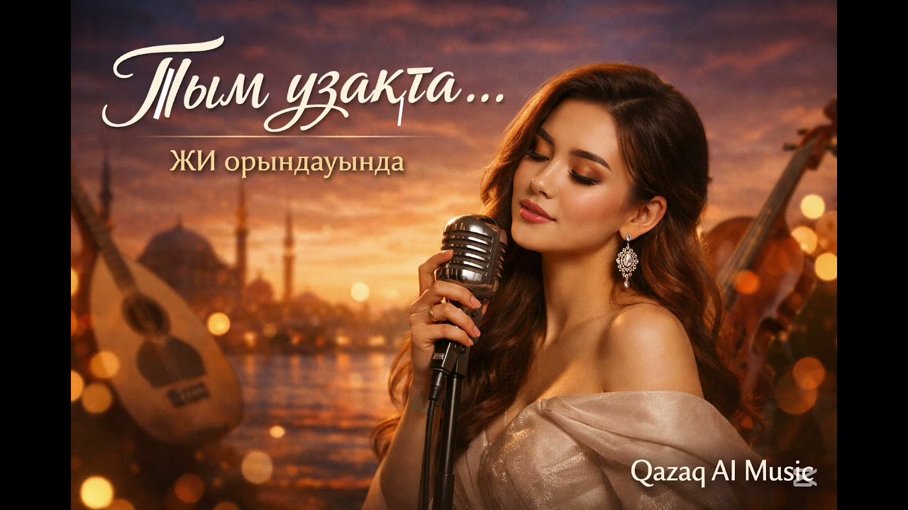 🎼Әннің аты «Тым ұзақта...» 🎤 ЖИ орындауында, жаңа нұсқада... 