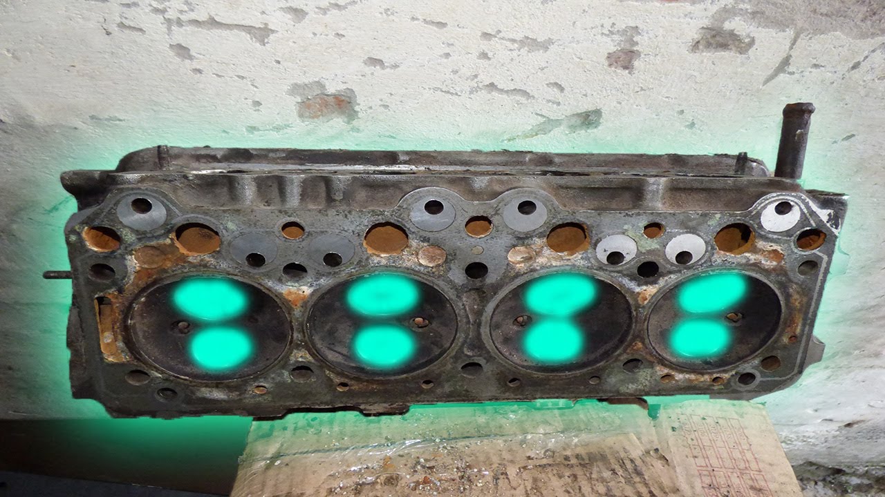 Desarmando completo de la tapa de cilindros Peugeot 504