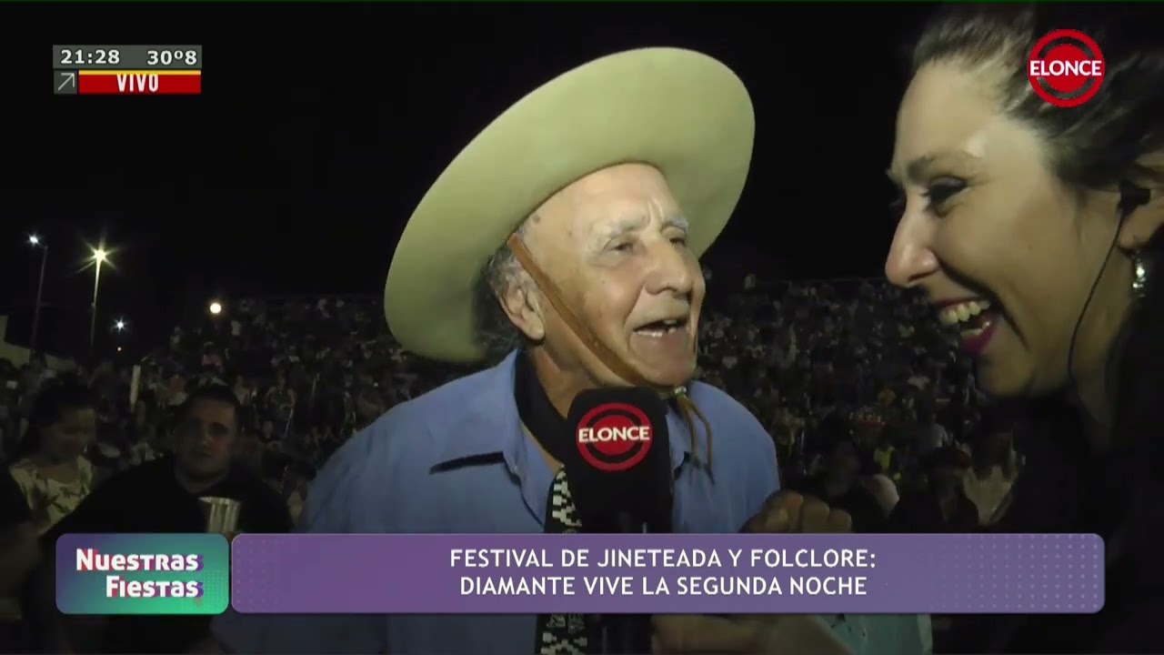 2ª noche de Festival de Jineteada y Folklore de Diamante 2023