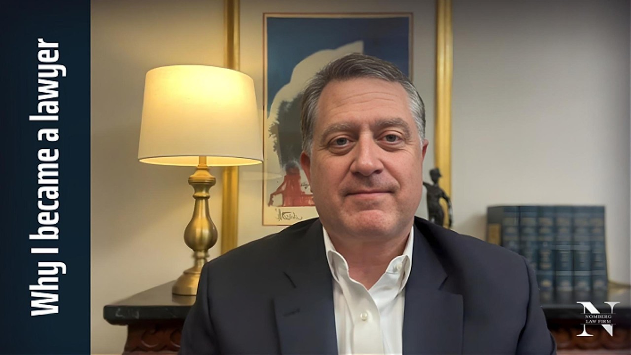 Why I Became a Lawyer | Bernard Nomberg