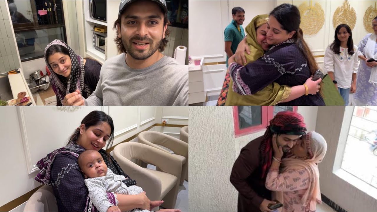 Saba Aur sunny ko special feel karwaane ki koshish | Everyone left for maudaha | papa is back ❤️