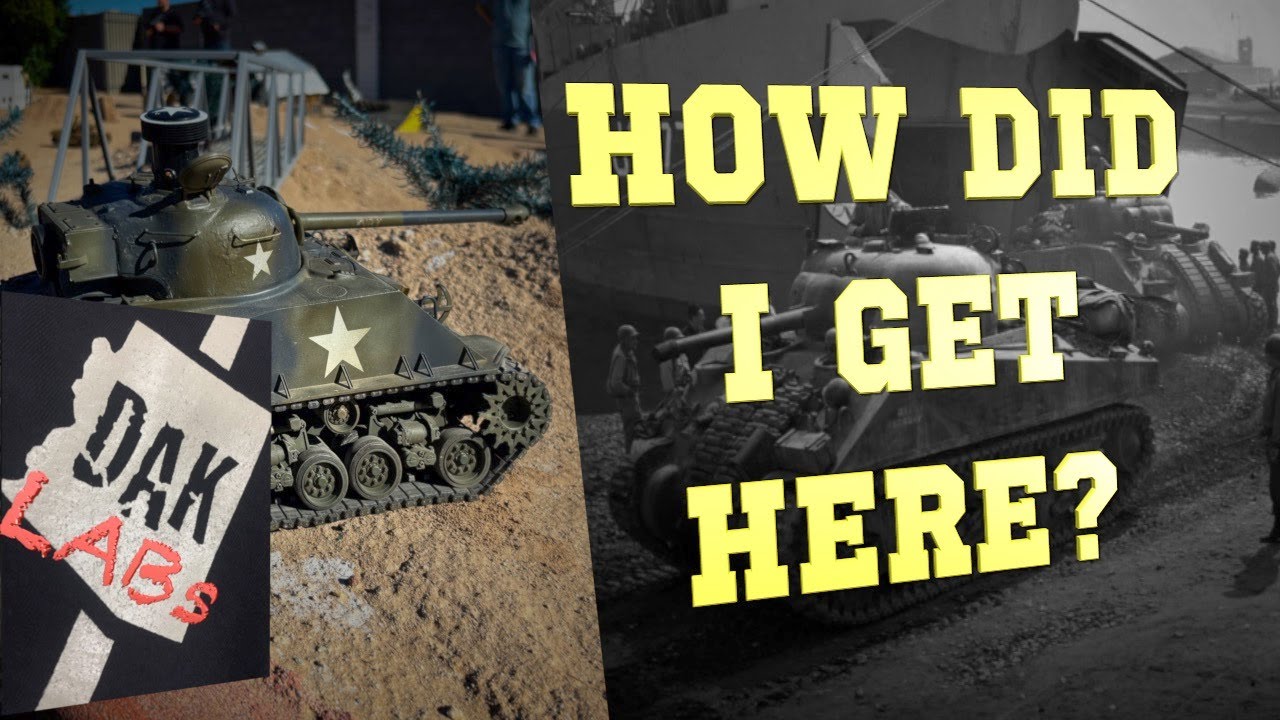 How did I get here? DAK shows you the best way to move your RC tanks so they arrive in one piece!