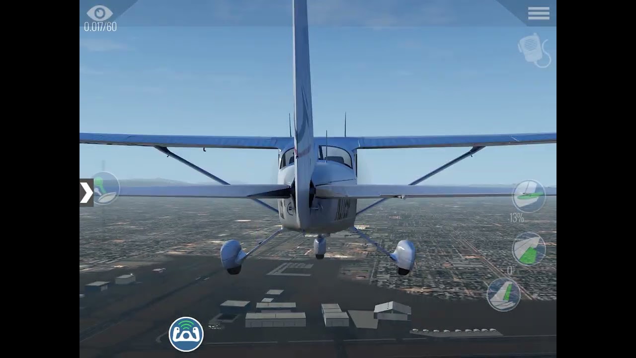 XPM C172 Landing Burbank