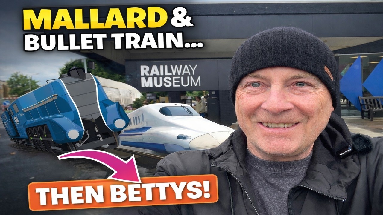 Mallard, Shinkansen & Fat Rascals: A Proper Yorkshire Adventure!