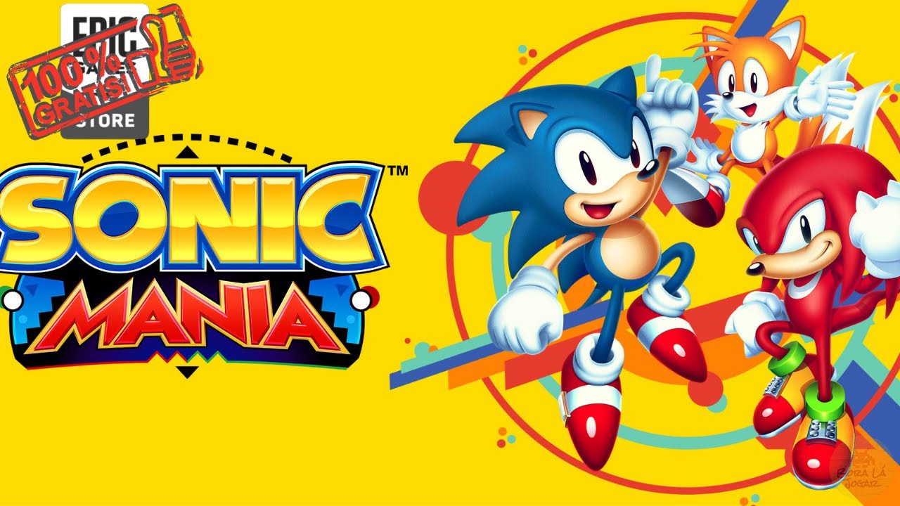 Sonic Mania 100% Free at Epic Games Store